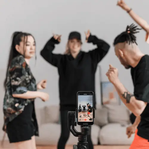 Photo of People Making Instagram Reel Video